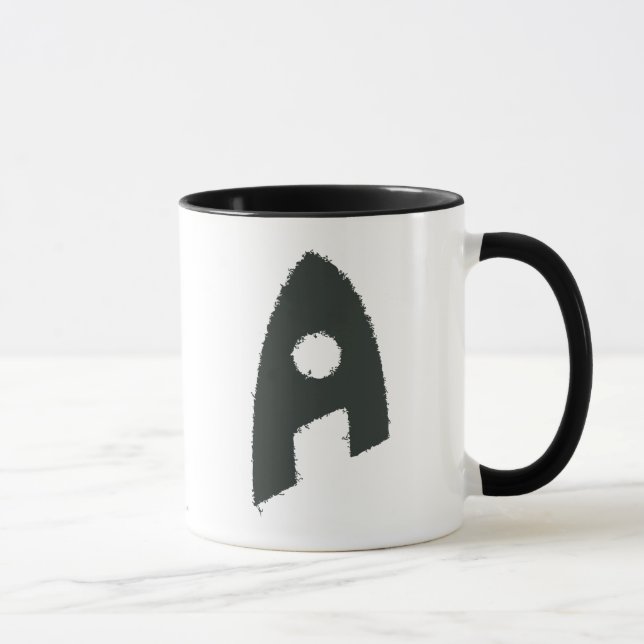 Aquaman Grunge 'A' Mug (Right)