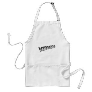 Aquaman Grunge Stripe Logo Standard Apron