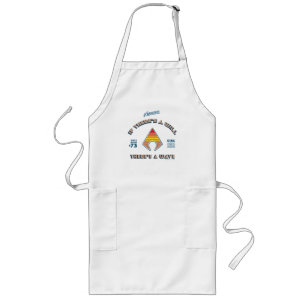 Aquaman If There's A Will There's A Wave Long Apron