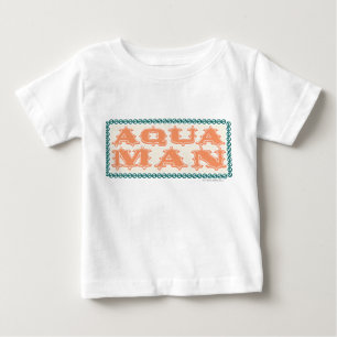 Aquaman It's Showtime! Letters Baby T-Shirt