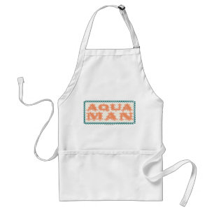 Aquaman It's Showtime! Letters Standard Apron