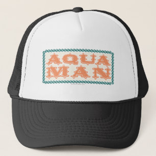 Aquaman It's Showtime! Letters Trucker Hat
