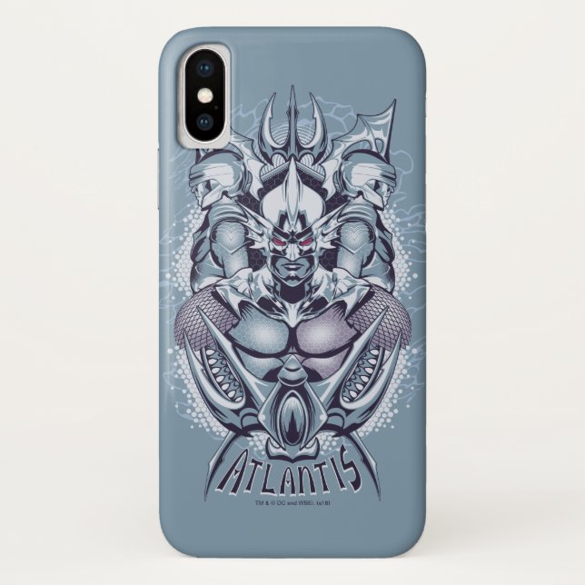 Aquaman | King Orm of Atlantis Graphic Case-Mate iPhone Case (Back)
