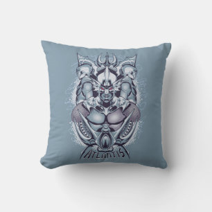 Aquaman   King Orm of Atlantis Graphic Cushion