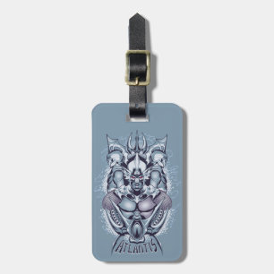 Aquaman King Orm of Atlantis Graphic Luggage Tag