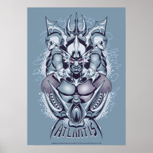 Aquaman   King Orm of Atlantis Graphic Poster