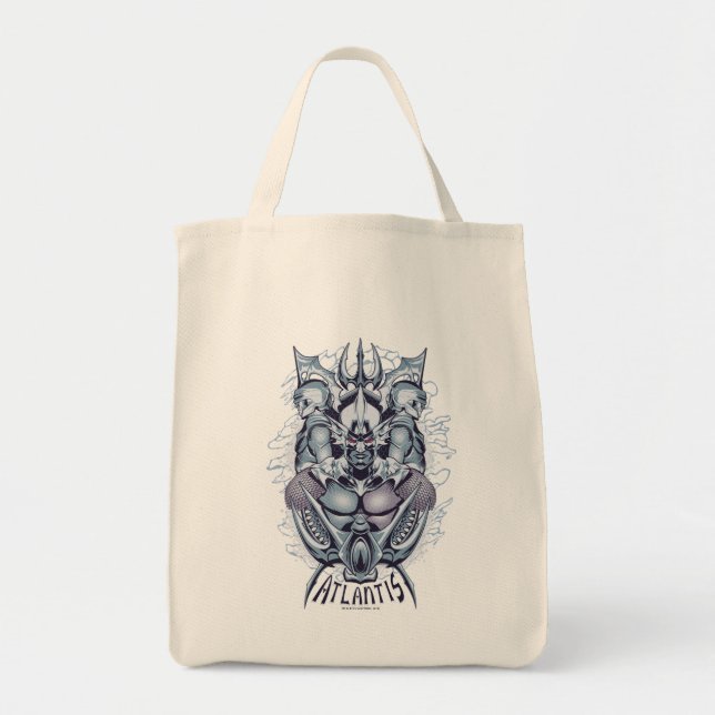 Aquaman | King Orm of Atlantis Graphic Tote Bag (Front)