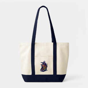 Aquaman King Orm Versus Mera & Aquaman Tote Bag