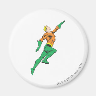 Aquaman Leaps Up Magnet