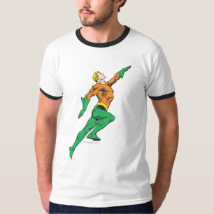 Aquaman Leaps Up T-Shirt