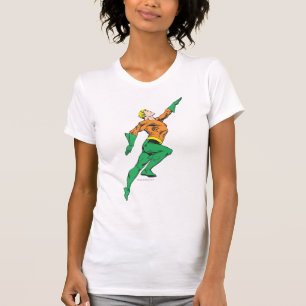 Aquaman Leaps Up T-Shirt