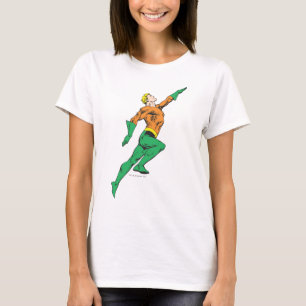 Aquaman Leaps Up T-Shirt