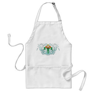 Aquaman Lunging Forward Standard Apron