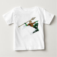 Aquaman Lunging with Spear