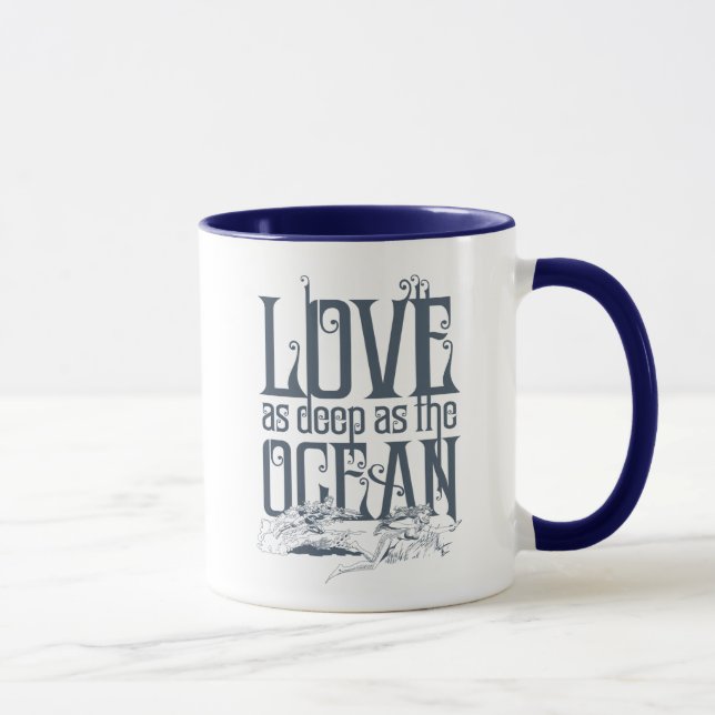 Aquaman & Mera - Love As Deep As The Ocean Mug (Right)