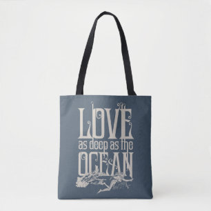 Aquaman & Mera - Love As Deep As The Ocean Tote Bag