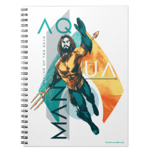 Aquaman   Modernist Aquaman Collage Notebook