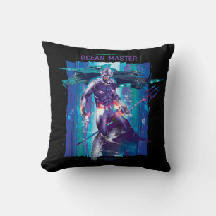 Aquaman Ocean Master King Orm Refracted Graphic Cushion