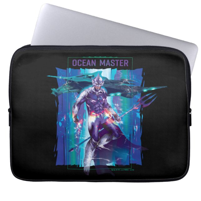 Aquaman | Ocean Master King Orm Refracted Graphic Laptop Sleeve (Front)