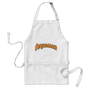 Aquaman Orange Logo Standard Apron
