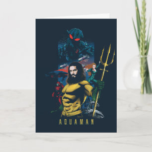 Aquaman Orin, Mera, and Black Manta Graphic Card