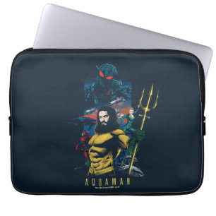 Aquaman   Orin, Mera, and Black Manta Graphic Laptop Sleeve