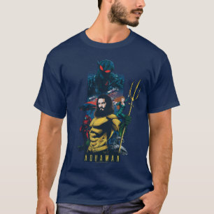 Aquaman   Orin, Mera, and Black Manta Graphic T-Shirt