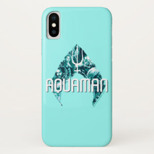 Aquaman   Orin, Mera, Orm & Black Manta In Symbol iPhone X Case