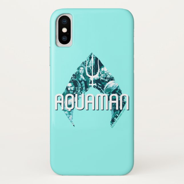 Aquaman | Orin, Mera, Orm & Black Manta In Symbol Case-Mate iPhone Case (Back)