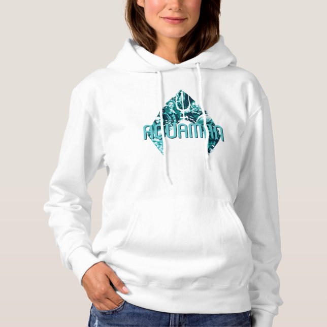 Aquaman | Orin, Mera, Orm & Black Manta In Symbol Hoodie (Front)