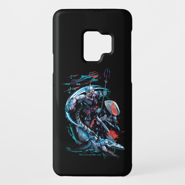 Aquaman | Orm, Black Manta, Tylosaur, & Ships Case-Mate Samsung Galaxy Case (Back)