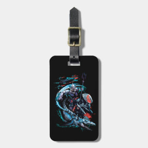 Aquaman   Orm, Black Manta, Tylosaur, & Ships Luggage Tag