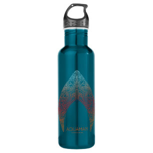 Aquaman   Paisley Aquaman Logo 710 Ml Water Bottle
