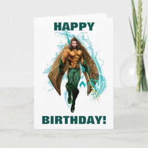 Aquaman Prince Orin With Aquaman Logo Card