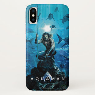 Aquaman   Prince Orin With Aquatic Animals iPhone X Case