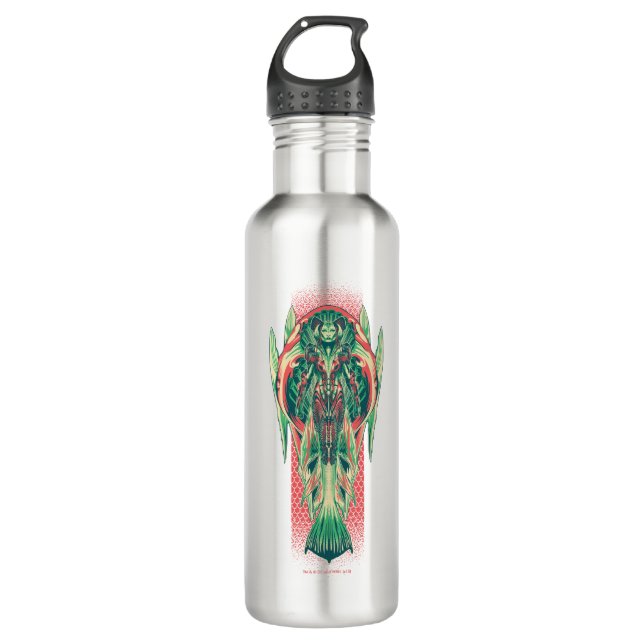 Aquaman | Queen Fisherman Art Nouveau Panel 710 Ml Water Bottle (Front)