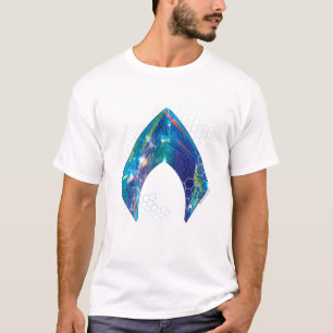 Aquaman   Refracted Aquaman Logo T-Shirt