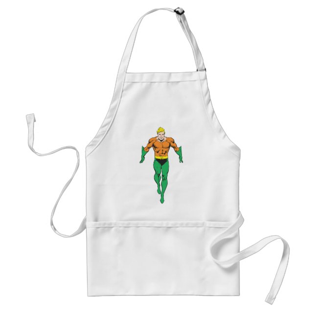 Aquaman Runs Standard Apron (Front)