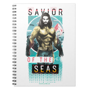 Aquaman   "Savior Of The Seas" Modernist Graphic Notebook