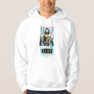Aquaman "Saviour Of The Seas" Modernist Graphic Hoodie