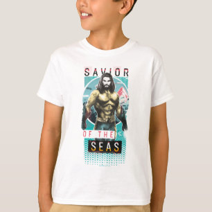 Aquaman "Saviour Of The Seas" Modernist Graphic T-Shirt