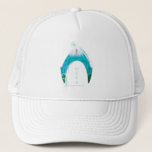 Aquaman   See Through Mera Symbol Ocean Graphic Trucker Hat