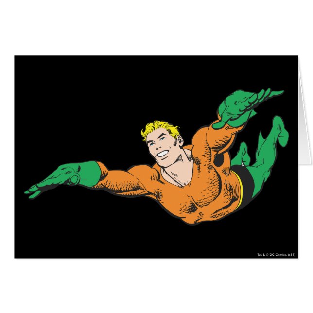 Aquaman Soars (Front Horizontal)