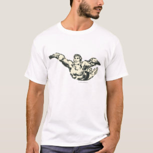 Aquaman Soars BW T-Shirt