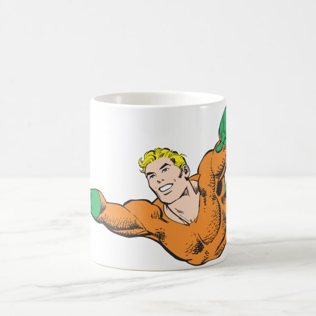 Aquaman Soars Coffee Mug (Center)