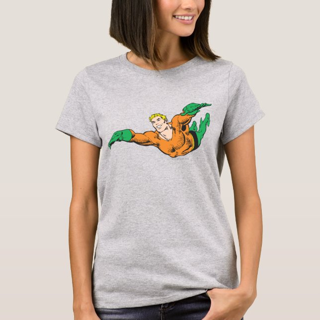 Aquaman Soars T-Shirt (Front)