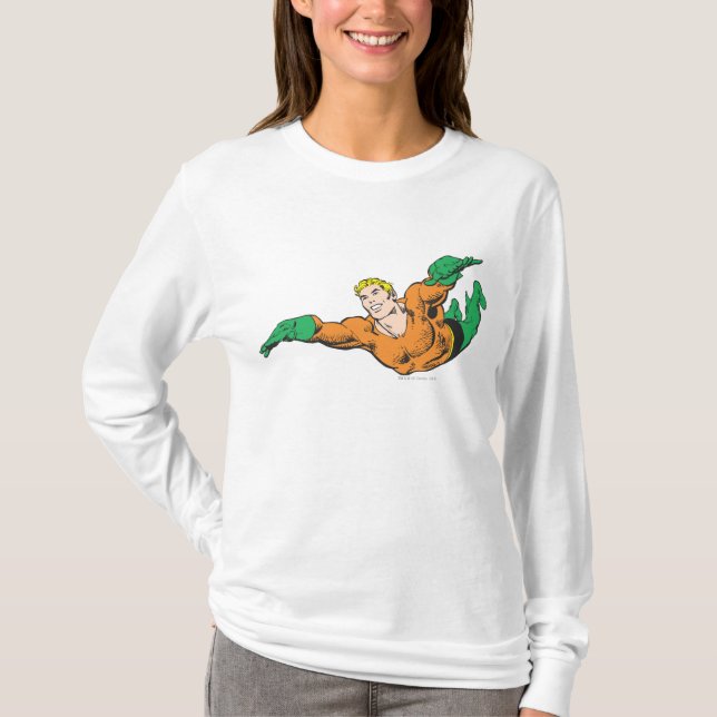 Aquaman Soars T-Shirt (Front)
