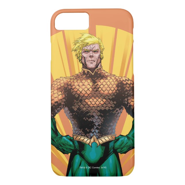 Aquaman Standing Case-Mate iPhone Case (Back)