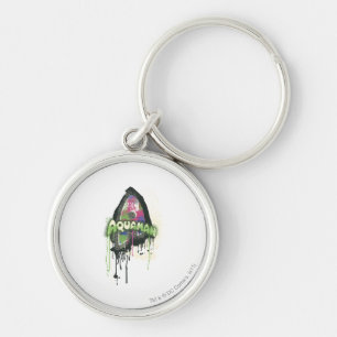 Aquaman - Twisted Innocence Letter Key Ring