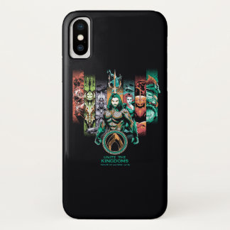 Aquaman | "Unite The Kingdoms" Atlanteans Graphic iPhone X Case